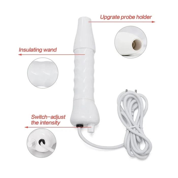 Portable High Frequency Facial Wand for Acne and Skin Care