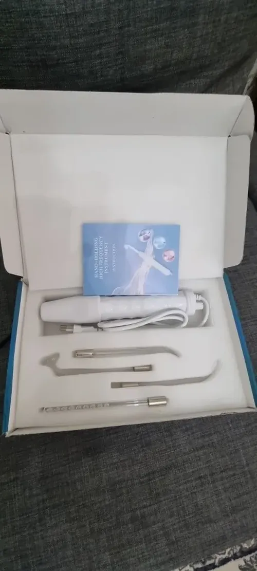 Portable High Frequency Facial Wand for Acne and Skin Care photo review