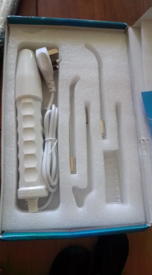 Portable High Frequency Facial Wand for Acne and Skin Care photo review