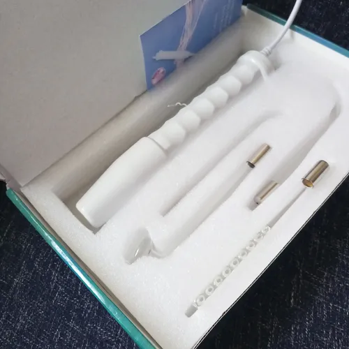Portable High Frequency Facial Wand for Acne and Skin Care photo review