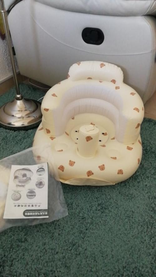 Portable Inflatable Baby Dining Chair For Bathing And Swimming photo review