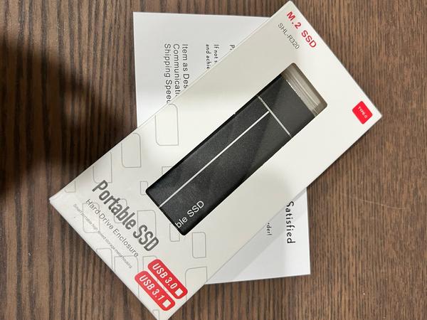 Portable SSD High-Speed External Hard Drive photo review