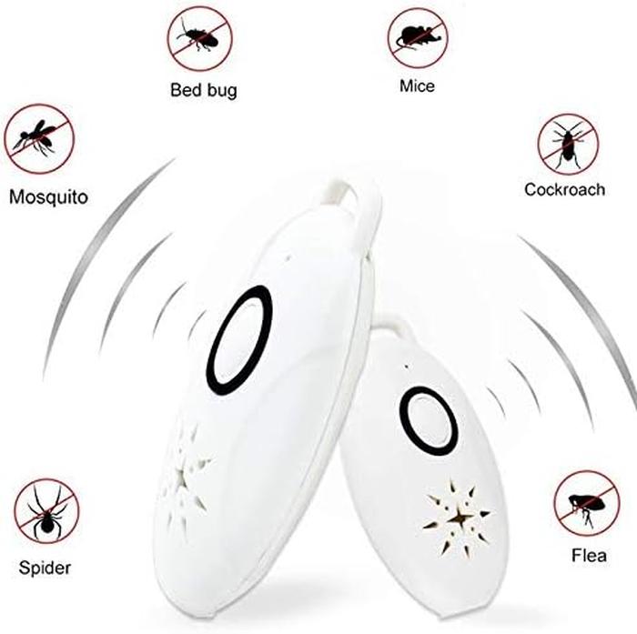Portable Ultrasonic Mosquito Repellent for Outdoor Use, Pest Reject, Flea &amp; Tick Prevention