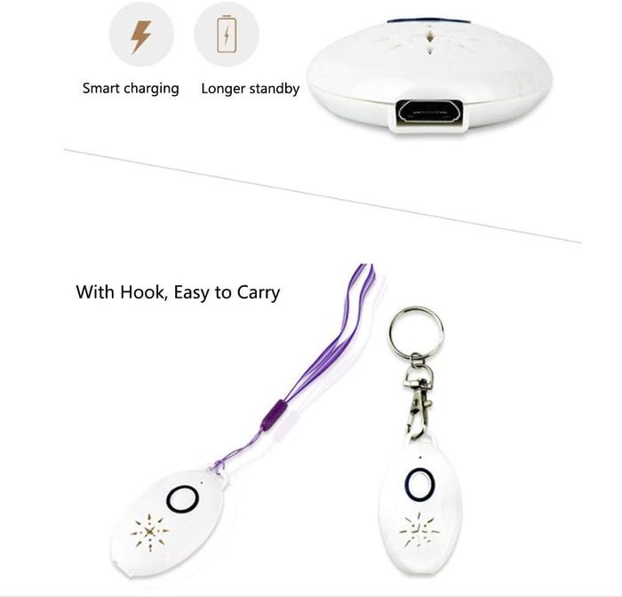 Portable Ultrasonic Mosquito Repellent for Outdoor Use, Pest Reject, Flea &amp; Tick Prevention