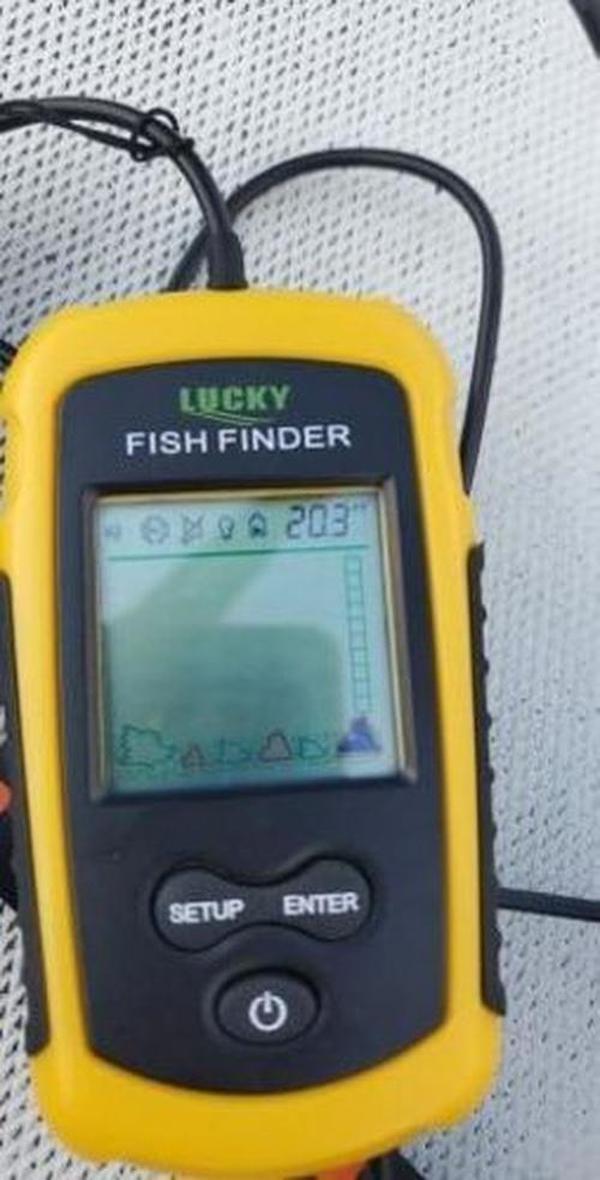 Portable Wireless Smart Pro Fish Finder Sonar Detector With Display photo review