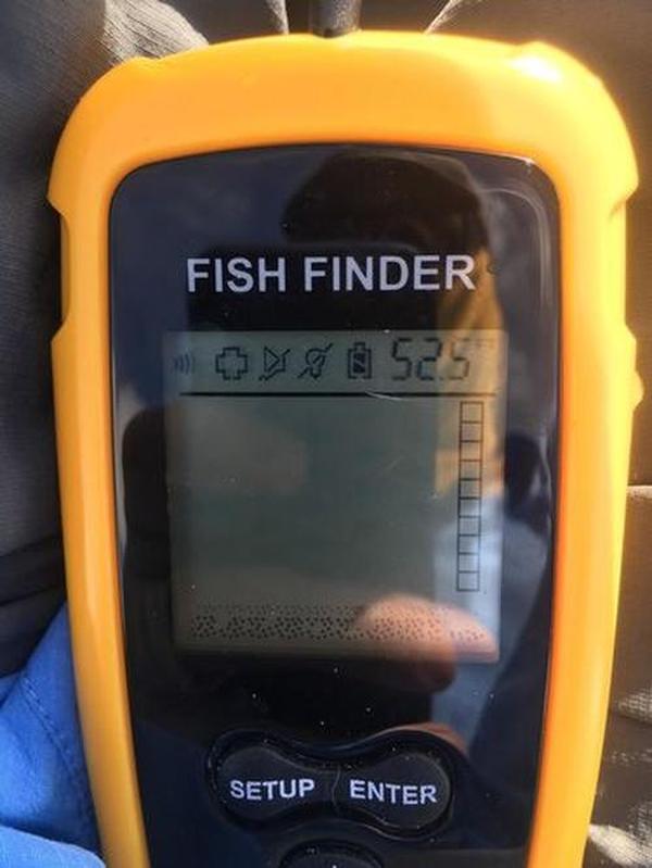 Portable Wireless Smart Pro Fish Finder Sonar Detector With Display photo review