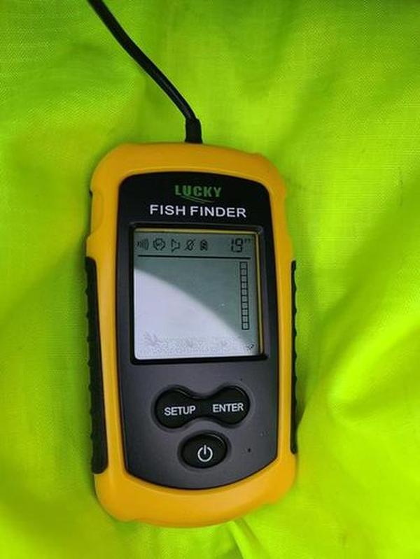 Portable Wireless Smart Pro Fish Finder Sonar Detector With Display photo review