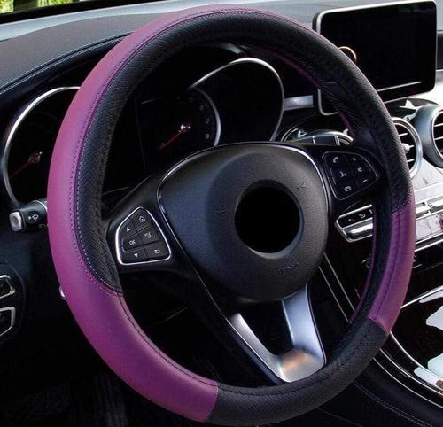 Premium Leather Car Steering Wheel Cover