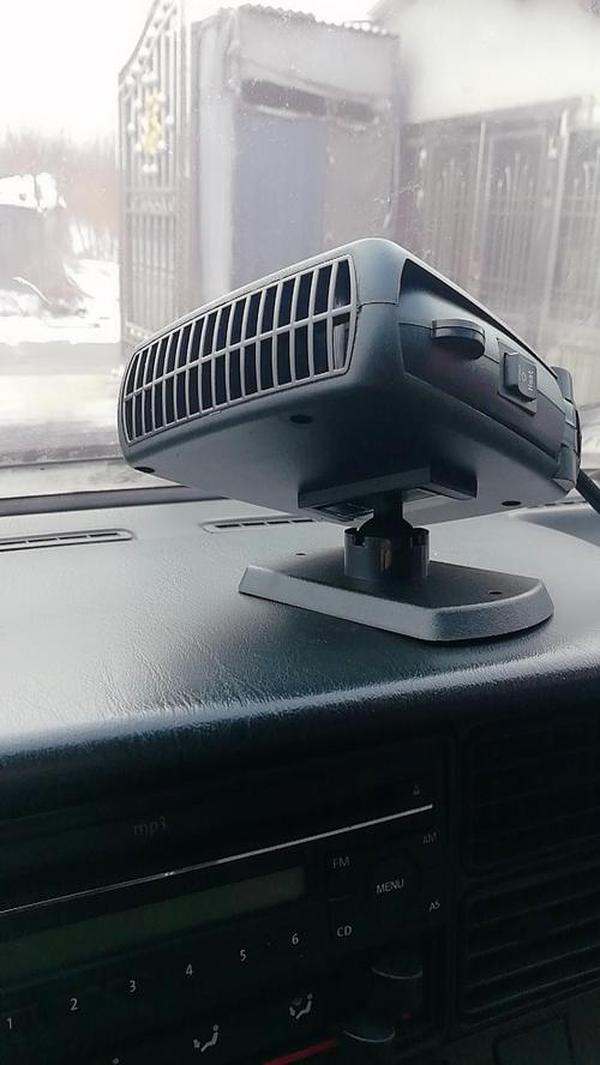 Premium Portable Car Heater Windshield Defroster Plug In 12 Volt Space Heater For Cars photo review