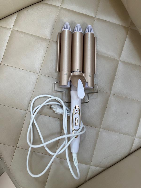 Professional Ceramic Five-Barrel Hair Curler photo review