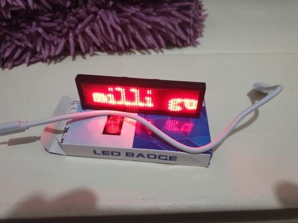 Programmable Led Digital Scrolling Message Board photo review