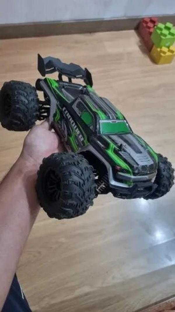 RC Car With LED Remote Control High Speed Drift Monster Truck For Kids photo review