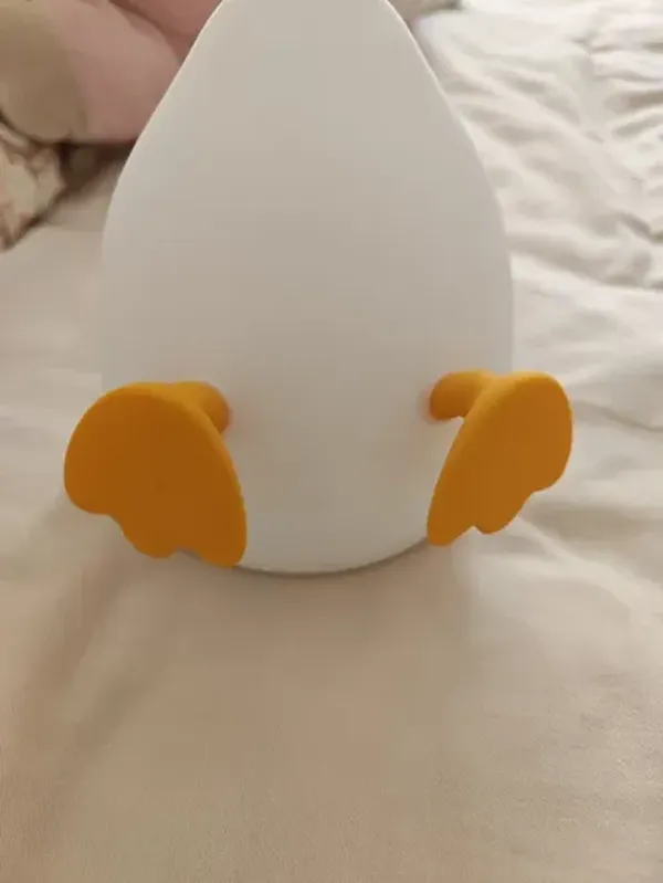 Rechargeable Duck Shaped LED Night Light for Kids, USB Charge, Dimmable, Phone Holder, Baby Gift, High Quality photo review