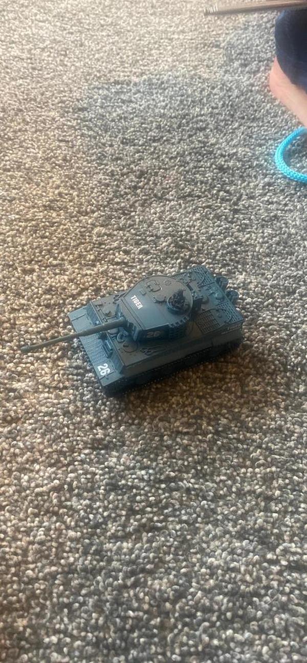 Remote Control Mini Tank Tiger Military Model photo review