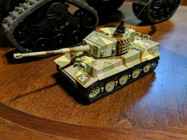 Remote Control Mini Tank Tiger Military Model photo review