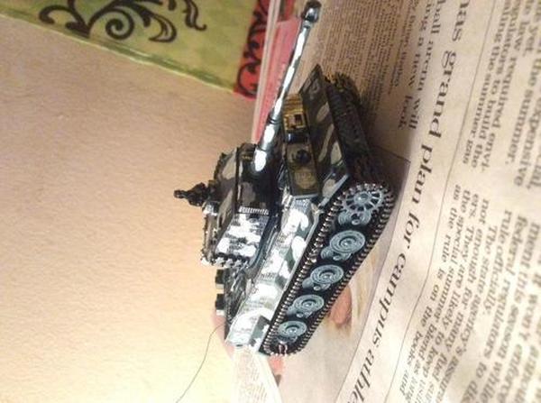 Remote Control Mini Tank Tiger Military Model photo review