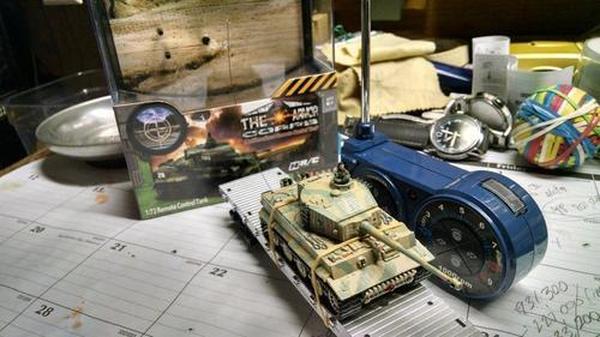 Remote Control Mini Tank Tiger Military Model photo review