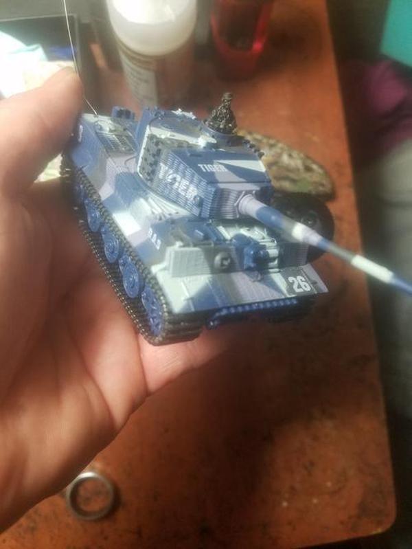 Remote Control Mini Tank Tiger Military Model photo review