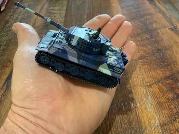 Remote Control Mini Tank Tiger Military Model photo review