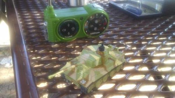 Remote Control Mini Tank Tiger Military Model photo review