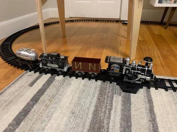 Remote Control With 3 Speeds | Rc Train Set With Smoke, Sound And Light photo review