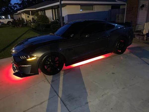 RGB Car Underglow LED Light Strip with Remote Control photo review