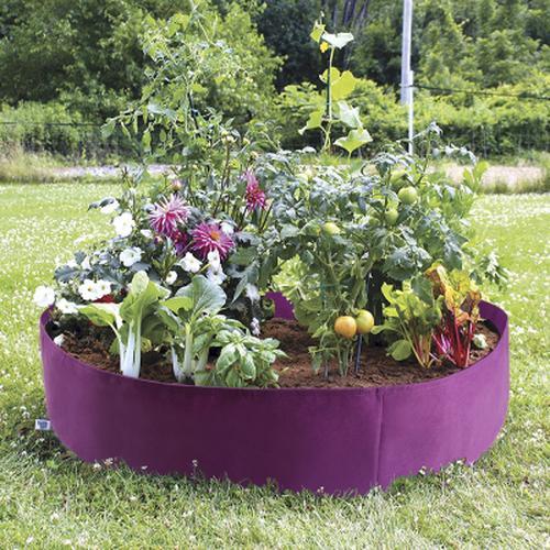 Round Planting Container Grow Bag Raised Garden Bed