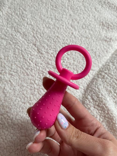 Rubber Pacifier Ring Shape Bite Resistant Puppy Teeth Cleaning Chew Toys for Small Dogs photo review