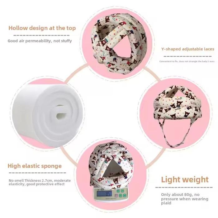 Safe Baby Flat Head Protector Helmet
