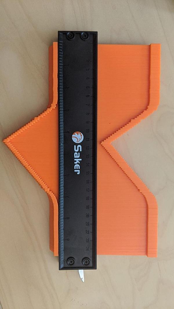 Saker Contour Gauge Profile Tool With Opening Locator photo review