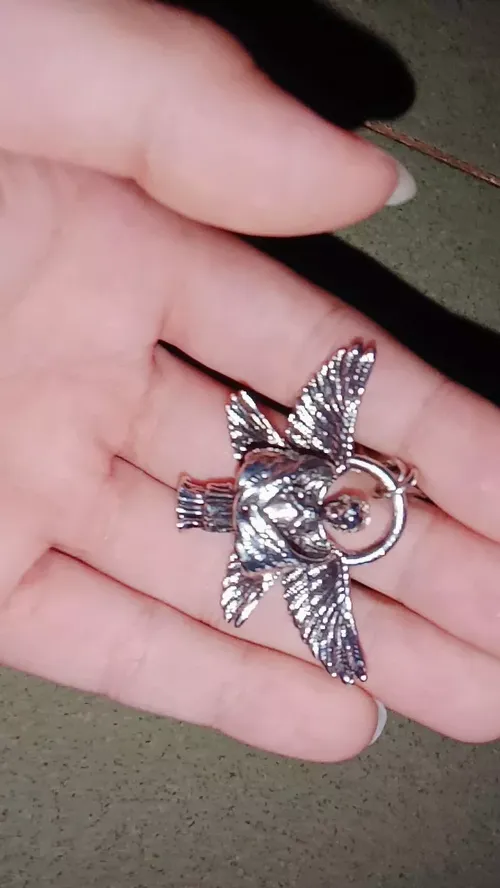 Seraph Angel Pendant Necklace for Men and Women photo review