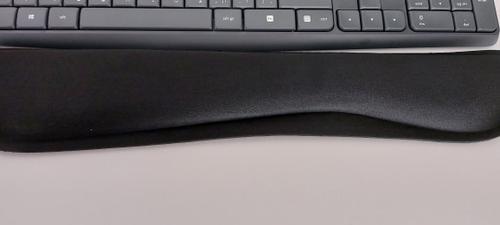 Set Black Keyboard Anti Slip Wrist Rest Pad Hand Wrist Support Cushion photo review