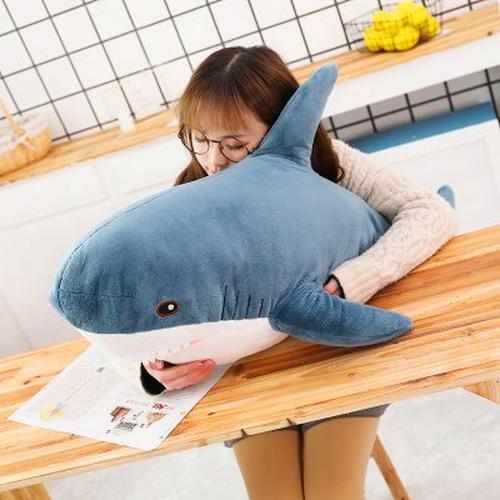 Shark Stuffed Animal Creative Cute Shark Doll Bedroom Sofa Decoration Plush Toys