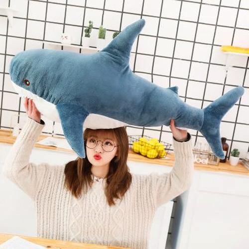 Shark Stuffed Animal Creative Cute Shark Doll Bedroom Sofa Decoration Plush Toys