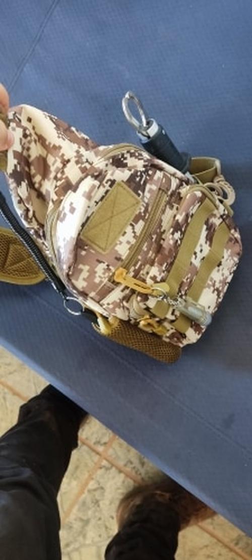 Shoulder Bag Men Hiking Backpack Outdoor Hunting Camping Fishing  Army Trekking Chest Sling Bag photo review