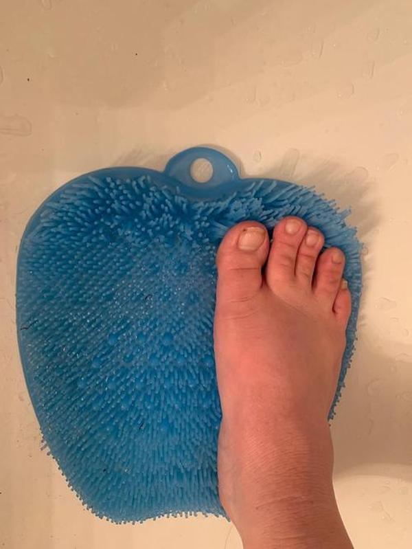 Shower Foot Scrubber Massager photo review