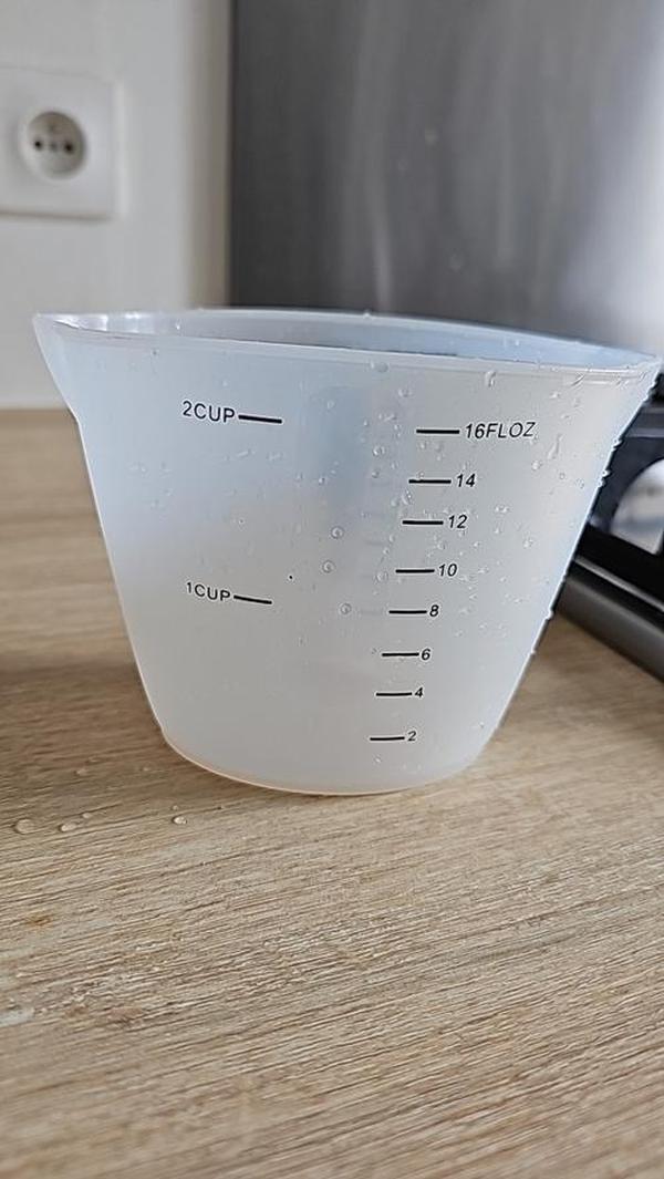 Silicone Measuring Cup with Clear Scale photo review