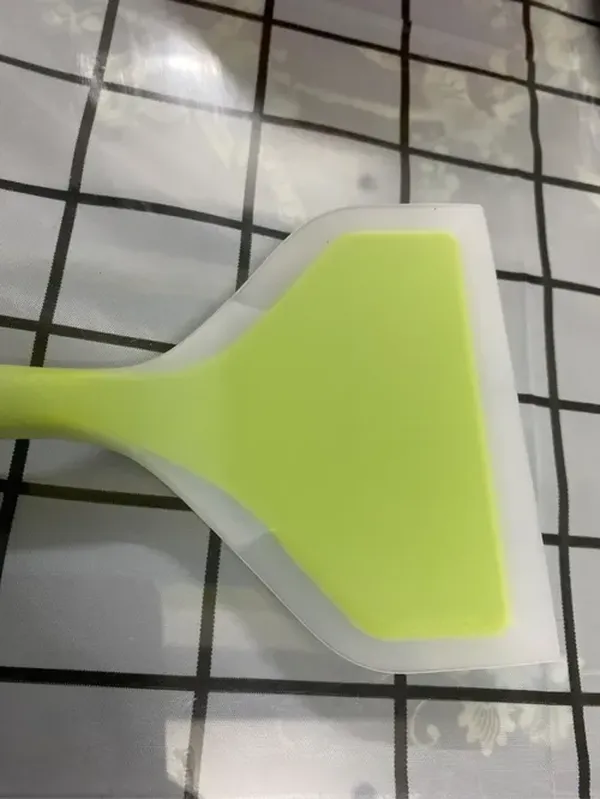 Silicone Spatula for Cooking Meat, Egg, Pizza - Non-Stick, Wide, Color Randomly photo review