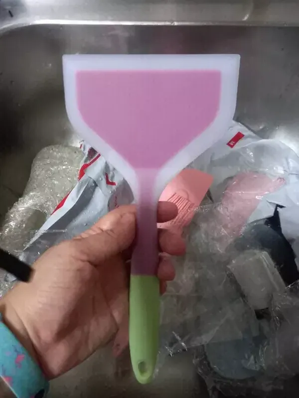 Silicone Spatula Wide Mouth Non Stick Cooking Tools photo review