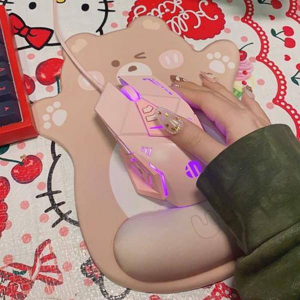 Silicone Wrist Guard Mouse Pad Anti-slip photo review