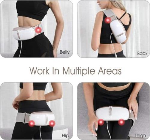 Slimming Belt with Adjustable Vibration Massage for Women to Burn Belly Fat