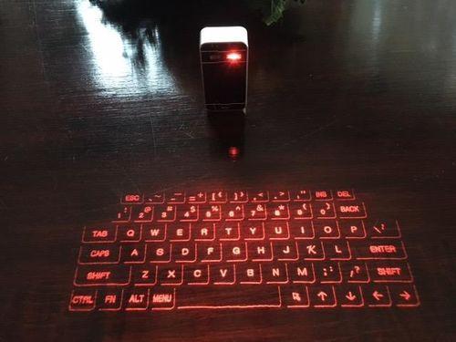 Smart Projected Keyboard for PC, Phone & Tablet | Wireless Laser Keyboard photo review