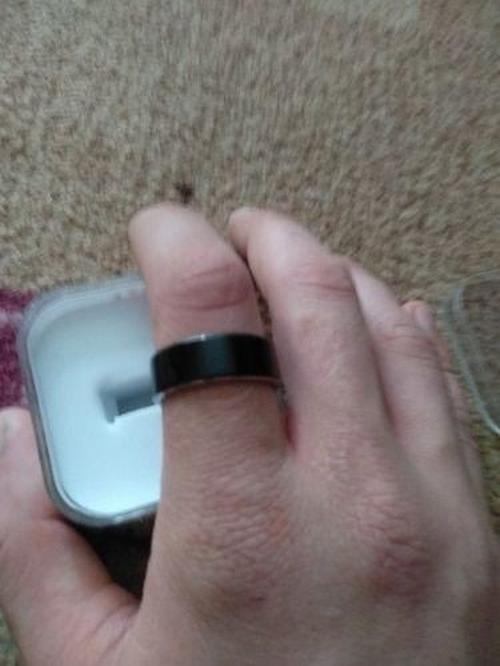 Smart Ring Bluetooth Wearable Device Multifunctional Black High-tech photo review