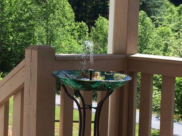 Smartgarden - Solar Powered Bird Bath Fountain Kit photo review