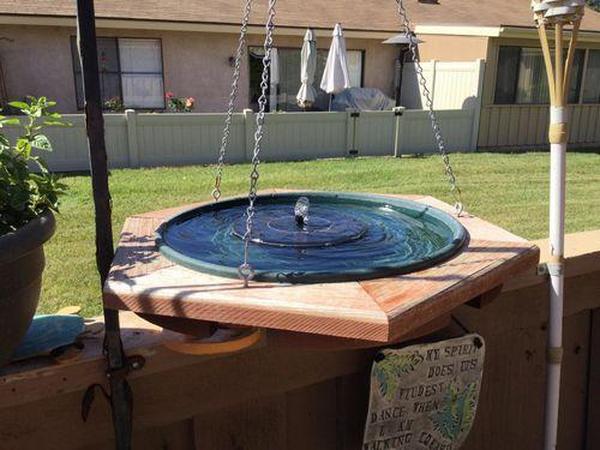 Smartgarden - Solar Powered Bird Bath Fountain Kit photo review