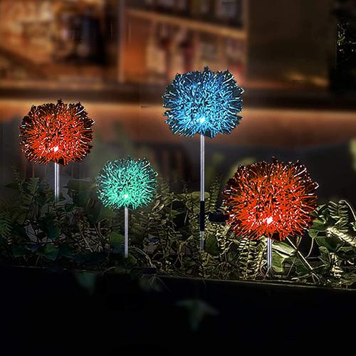 Solar Light Solar Dandelion Plug In Light Garden Decoration LED Light