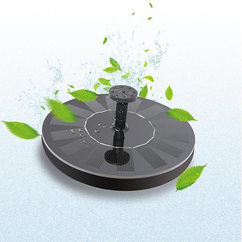 Solar-Powered Bird Fountain Kit, Outdoor Beautification Solar Fountain Pump