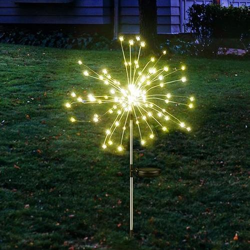 Solar Powered LED Stake Lights for Outdoor Decorating