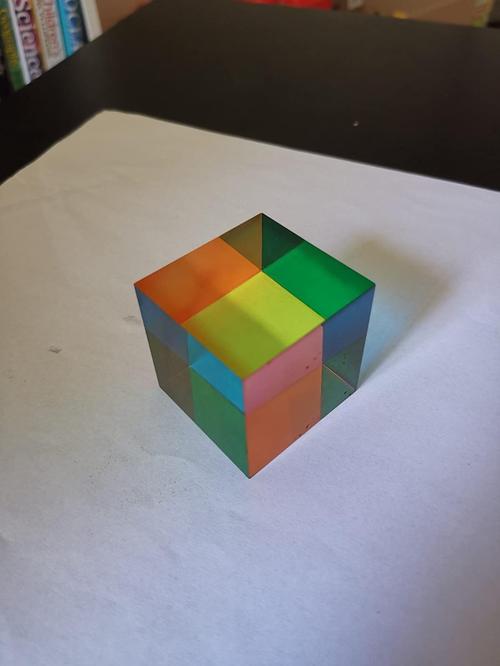 Spectroscope Optical Glass Cube Color Combining Prism photo review