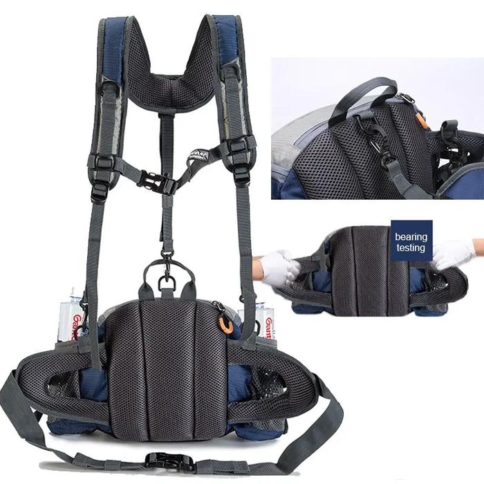 Sports Waist Bag Hiking Cycling Men'S Backpack Camping Bicycle Running Water Bottle Waterproof